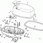 E25RSLA Motor cover - evinrude