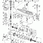 E55RCIM Gearcase, rope start
