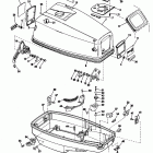 E60TLCIA Motor cover - evinrude