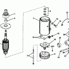 E70ELCIH Electric starter & solenoid prestolite models mgd-4115 p...