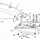 E8RLCIC Motor cover,7.5  johnson models
