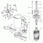 E100TLCSC Electric starter & solenoid american bosch 17916-20-m030...