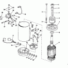 E175TRXCSA Electric starter & solenoid american bosch 08142-23-m030...
