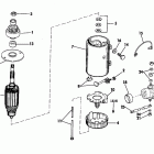 E50ELCSR Electric starter & solenoid prestolite model mkw-4008