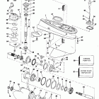 E60ELCSR Gearcase, electric start