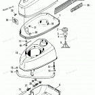H005211PD Top Cowl & Fuel Tank (88a Models)