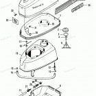 H005211PE Top Cowl & Fuel Tank (88a Models)