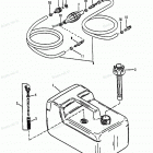 H009211PE Fuel Tank And Line (plastic - 3.2 Gallon)