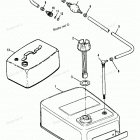 H015201PE Fuel Tank And Line (metal - 6.0 Gallon)