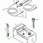 H015211PD Fuel Tank And Line (plastic - 3.2 Gallon)