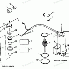 H090422PE Tilt Cylinder & Motor & Pump (design I)