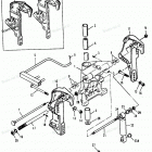 H090412NE Swivel Bracket-stern Brackets (power Trim)
