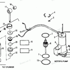 H090412NE Tilt Cylinder & Motor & Pump (design I)