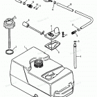 H0092E92A Fuel Tank And Line (plastic - 6.0 Gallon)
