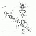 H0093E92B Crankshaft And Piston (88a-92b & Ser. # E000001 Thru E12...