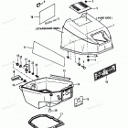 H0153F92B Top Cowl (90a Thru 92b & Ser. # E000001 Thru E127699)