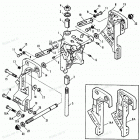 H0507X92C Swivel Bracket-stern Brackets Power Trim Models
