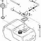 H0706F92F Fuel Tank And Line - (plastic - 6.0 Gallon)(91b Thru 92c...