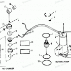 H1501E92F Tilt Cylinder - Motor And Pump