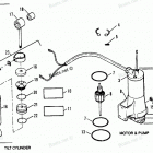 H1508X92C Tilt Cylinder - Motor And Pump