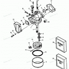 H0052E91D Carburetor (88b Thru 89a Models)