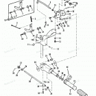 H0092L91C Tiller Handle And Throttle Linkage (84a-92b & Ser. # E00...