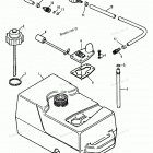 H0092L91D Fuel Tank And Line (plastic - 6.0 Gallon)