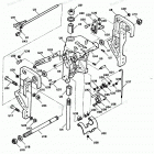 H0508F91C Swivel Bracket And Stern Brackets Manual Tilt Models