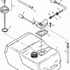 H0708F91B Fuel Tank And Line - (plastic - 6.0 Gallon)(91b Thru 92c...