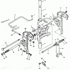 H0908P91C Swivel Bracket And Stern Brackets Power Trim Models