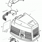 H1501G91A Top Cowl Components