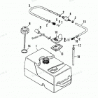 H0052F90B Fuel Tank And Line (88b Thru 92b)