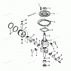 H0092S90A Crankshaft And Piston (88a-92b & Ser. # E000001 Thru E12...