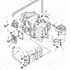 H0507G90C Recirculation System And Starter Brackets