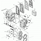 H0507X90D Cylinder Block, Head And Exhaust Chest Cover