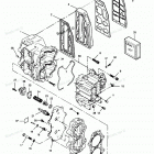 H0507Y90A Cylinder Block, Head And Exhaust Chest Cover