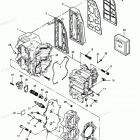H0507Y90B Cylinder Block, Head And Exhaust Chest Cover