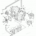 X0508X90A Recirculation System And Starter Brackets