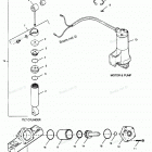 H0903F90B Parts Breakdown Tilt Cylinder, Trim Cylinder, Motor & Pu...