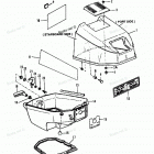 H0092B89A Top Cowl (90a Thru 92b & Ser. # E000001 Thru E127699)