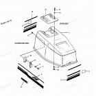 H0357X89B Engine Cover Blue Fin Models