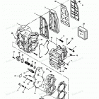 H0507A89C Cylinder Block, Head And Exhaust Chest Cover