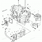 H0508M89B Recirculation System And Starter Brackets