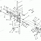 H0856L89B Swivel Bracket And Stern Brackets Models Wihout Power Tr...