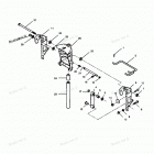 H0856Y89B Swivel Bracket And Stern Brackets Models With Power Trim