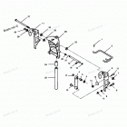 H0858W89B Swivel Bracket And Stern Brackets Models With Power Trim