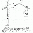 H1251A89B Parts Breakdown Tilt Cylinder, Trim Cylinder, Motor & Pu...