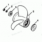 H1251X89C Flared Hub Props
