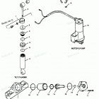 H1254X89B Parts Breakdown Tilt Cylinder, Trim Cylinder, Motor & Pu...