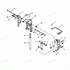 H1258A89A Swivel Bracket And Stern Brackets Models With Power Trim